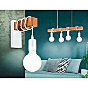 Eglo Townshend Lámpara colgante (240 W, L x An x Al: 70 x 10,5 x 110 cm, Blanco, E27) | BAUHAUS