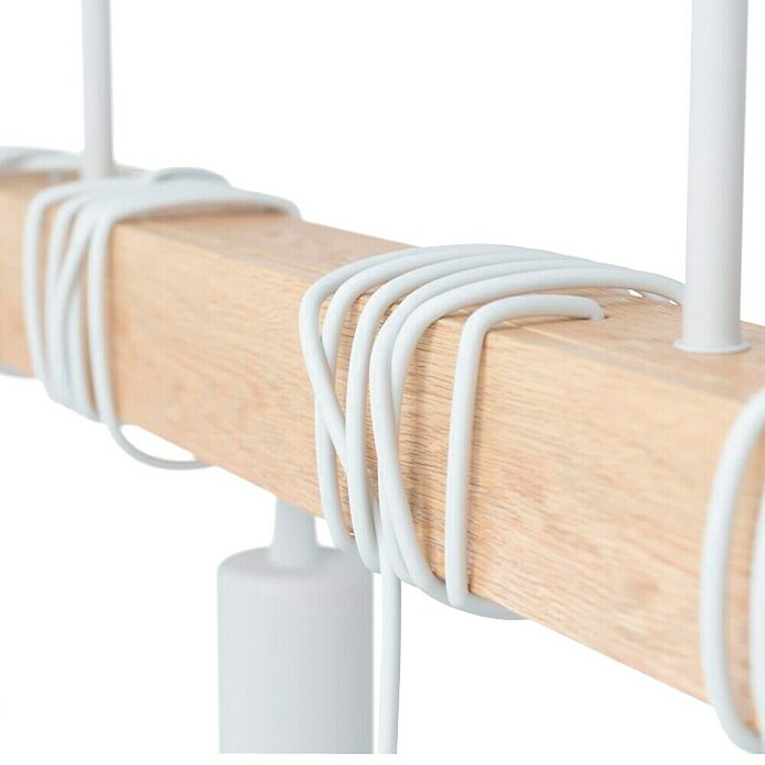 Eglo Townshend Lámpara colgante (240 W, L x An x Al: 70 x 10,5 x 110 cm, Blanco, E27) | BAUHAUS