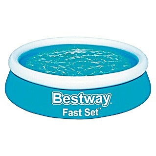 Bestway Quick-Up-Pool Fast Set (Ø x H: 183 x 51 cm, Blau, 940 l)