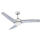 Globo Deckenventilator (Durchmesser: 132 cm, Silber, 40 W)