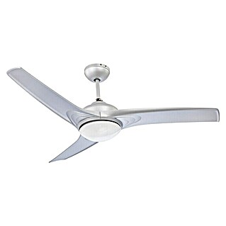 Globo Deckenventilator (Silber, 132 cm, 40 W)
