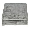 Decke Happy (Silber, 200 x 150 cm, 100 % Polyester)