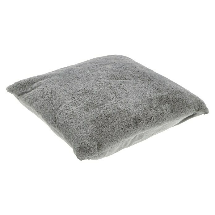 Kissen HappySilber, 48 x 48 cm, 100 % Polyester Unknown