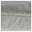 Kissen Happy (Silber, 48 x 48 cm, 100 % Polyester)