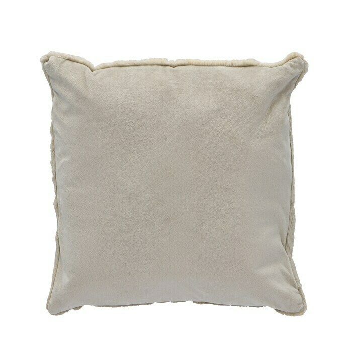 Kissen HappyBeige, 48 x 48 cm, 100 % Polyester Unknown