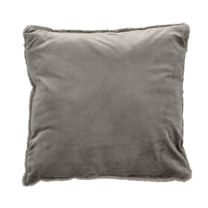 Kissen HappyTaupe, 48 x 48 cm, 100 % Polyester Unknown