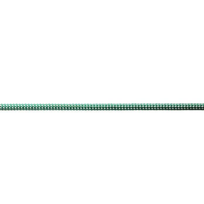 FSE Robline Leine Meterware (6 mm, Weiß/Grün, Polyester)