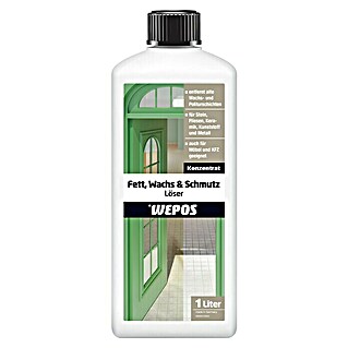 Wepos Konzentrat Fett-, Wachs- & Schmutzlöser (1 l, Flasche)