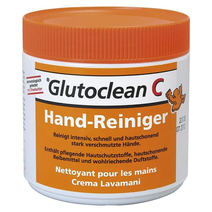 Glutoclean Handreiniger C - 500 ml, Dose - Bild einer Dose Glutoclean C Handreiniger.