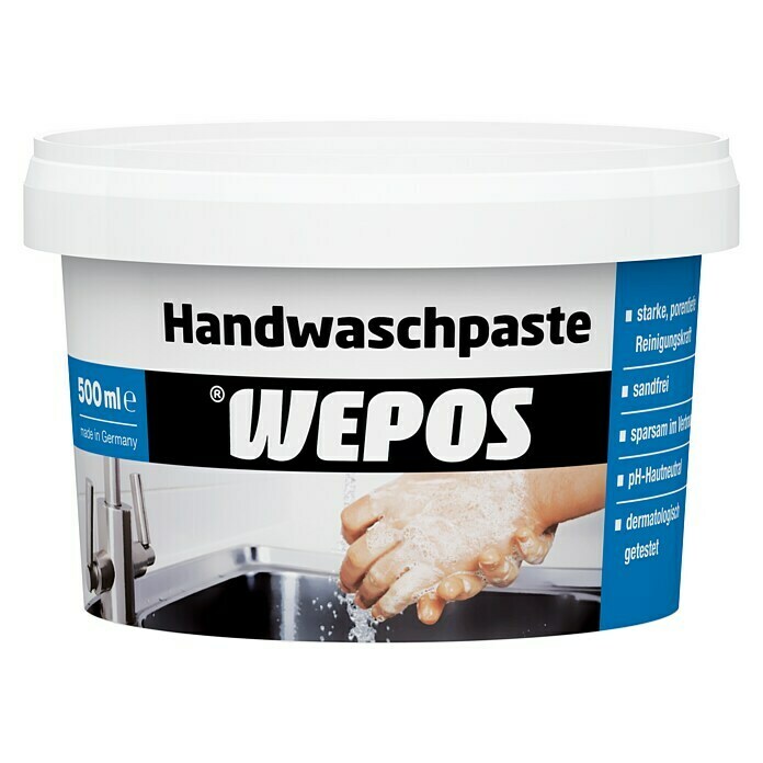 Wepos Pâte lavante pour les mains sans sable