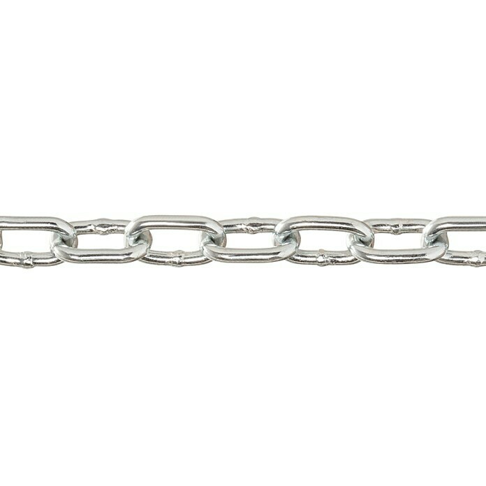 Stabilit Čelični lanac po metru (6 mm, Čelik, Galvanski pocinčano, A oblik)