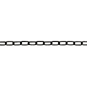 Stabilit Cadena de eslabones alargados a metros (Diámetro: 2 mm, Negro)