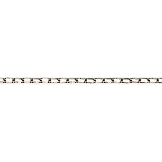 Stabilit Dekorativna jeklena veriga na meter (1 mm, Jeklo, Nikljano)