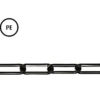 Stabilit Absperrkette Meterware (6 mm, Kunststoff, Schwarz)