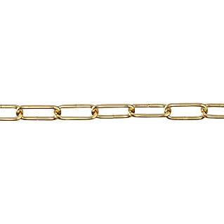 Stabilit Prstenasti lanac po metru (Promjer: 3 mm, Zlatne boje)