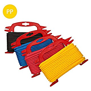 Stabilit PP-Seil (6 mm x 15 m, 8-fach geflochten, Belastbarkeit: 45 kg)