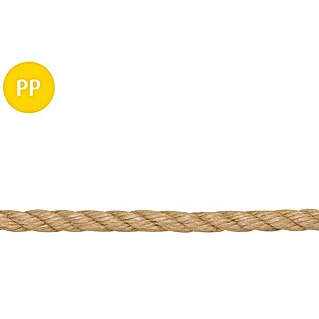 Stabilit Spleitex-Seil Meterware (8 mm, Polypropylen, 3-schäftig gedreht)