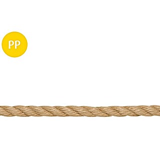 Stabilit Spleitex-Seil Meterware (10 mm, Polypropylen, 3-schäftig gedreht)