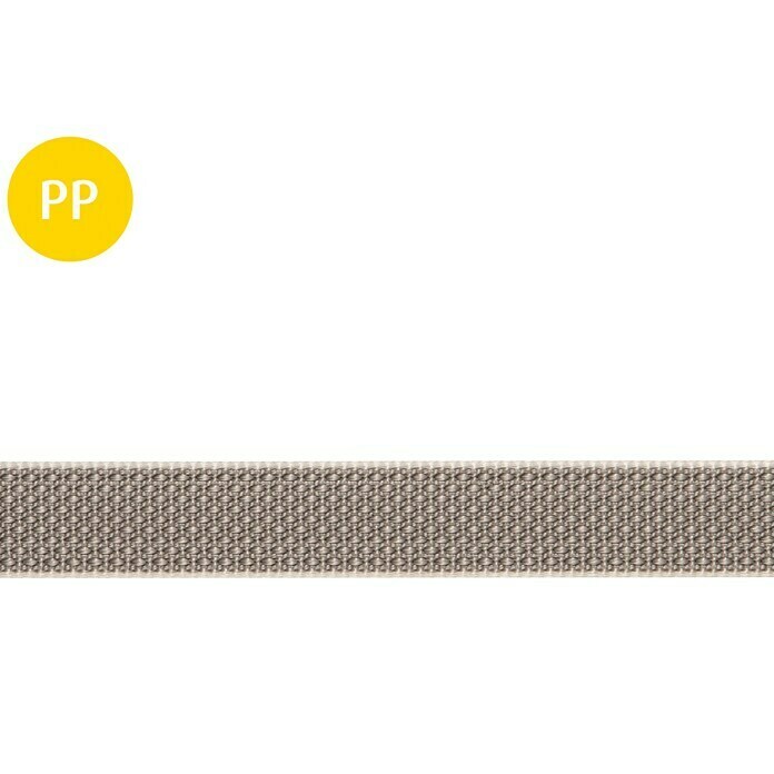 Stabilit Gurtna za roletu po dužnom metru (Širina: 15 mm, Polipropilen, Siva)