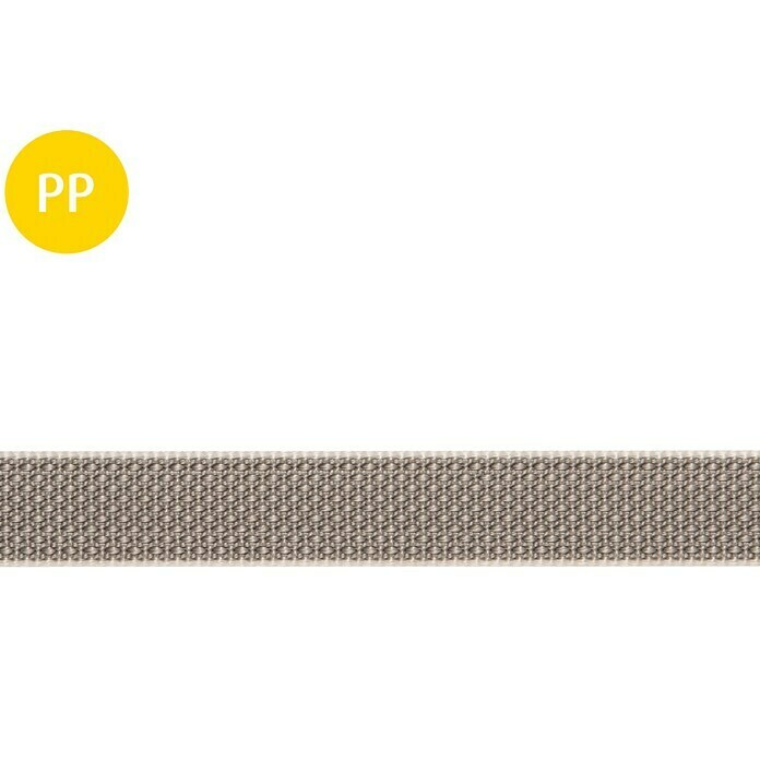 Stabilit Gurtna za roletu po dužnom metru (Širina: 23 mm, Polipropilen, Siva)