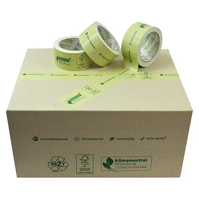 PackMann linio verda® Packband - Grün, L x B: 50 m x 50 mm