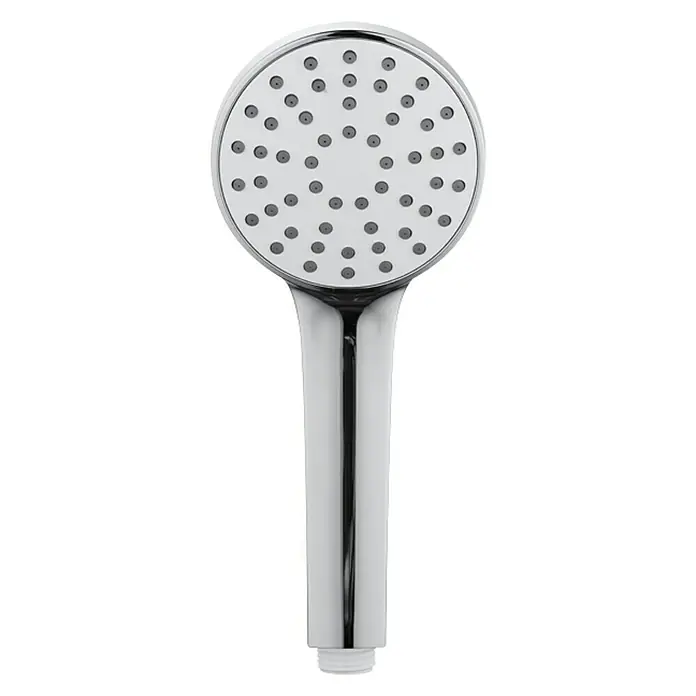 Mixomat Brausegarnitur Lech - Anzahl Strahlarten: 1 Stk., Chrom - Handbrause aus Chrom mit runder Brausekopffläche und Noppen für eine gleichmäßige Wasserverteilung für ein angenehmes Duscherlebnis.