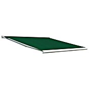 Deyo Limassol Vollkassettenmarkise (Grün, Farbe Rahmen: Weiß, Breite: 5 m, Ausfall: 3,5 m)