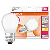 Osram Retrofit Bombilla LED (4,5 W, Color de luz: Blanco cálido, No regulable, Redondeada)