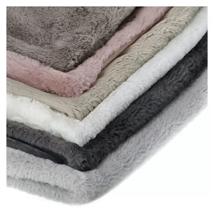 Fellteppich Happy - Taupe, 150 x 80 cm, 100 % Polyester (Flor)