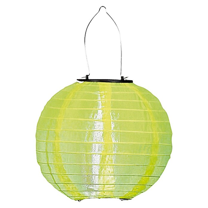 BAUHAUS Solarna viseča svetilka Lampion  (0,06 W, Rumene barve, IP44, Premer: 20 cm) | Solarne svetilke | Zunanja svetila | Elektro in svetila | Izdelki | BAUHAUS