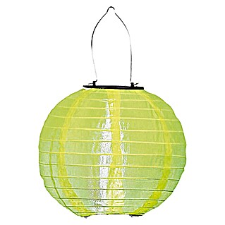 BAUHAUS Solarna viseča svetilka Lampion (0,06 W, Rumene barve, IP44, Premer: 20 cm)