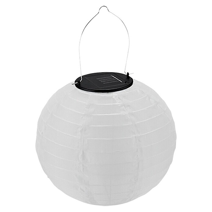 BAUHAUS Solarlamp Lampion (Wit, Brandtijd: 8 u)
