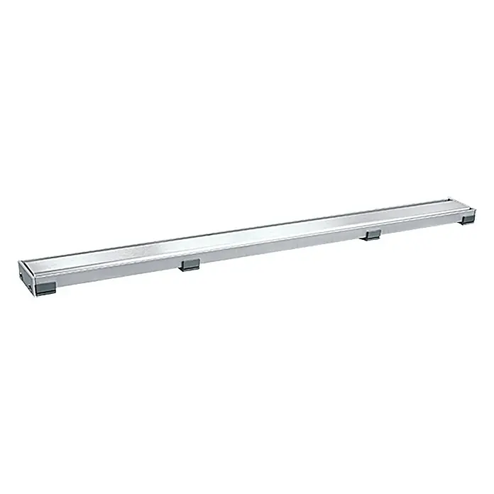 Camargue Duschrinne - 100 cm, Edelstahl - Abgebildete Rinne: Eine hochwertige Duschrinne aus Edelstahl mit elegantem Design, ideal für moderne Badezimmer. Die Duschrinne sorgt für barrierefreien Zugang.