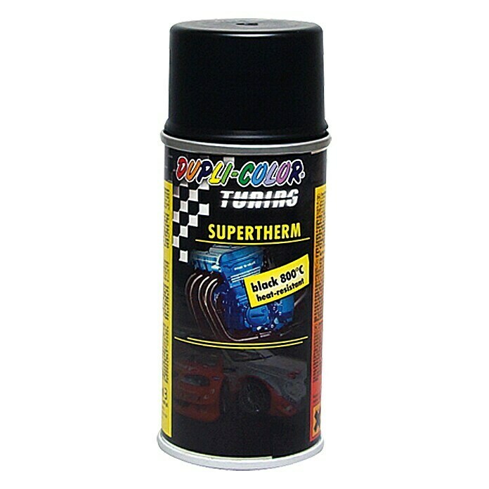 Dupli-Color Tuning Speciale lakspray Supertherm (Hittebestendigheid: 800 °C, Zwart, 150 ml)