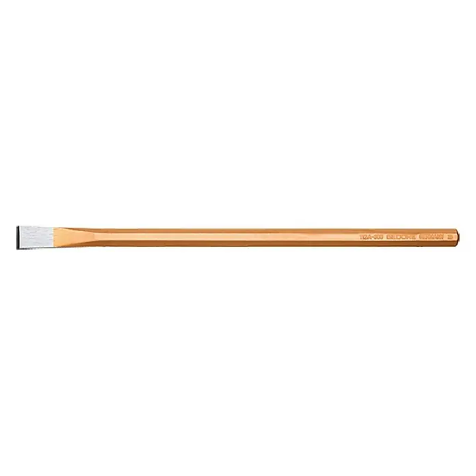 Wisent Elektrikermeißel - 300 x 15 mm, 8-Kant - GEDORE Flachmeißel 124-300 mit robustem, flachem Schaft und präziser Schneide für professionelle Anwendungen in Werkstatt und Industrie.