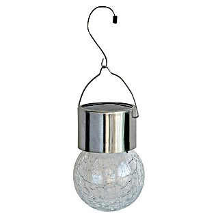 BAUHAUS Solarna viseća svjetiljka (Nikal, Prozirno, IP44)