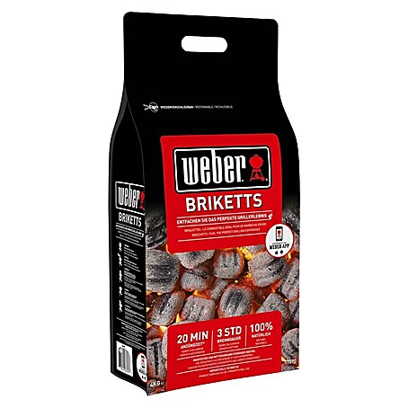 Weber Briquetas de barbacoa (8 kg)