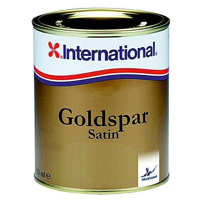 International Blanke lak Goldspar Satin (750 ml, Zijdeglans, Helder)