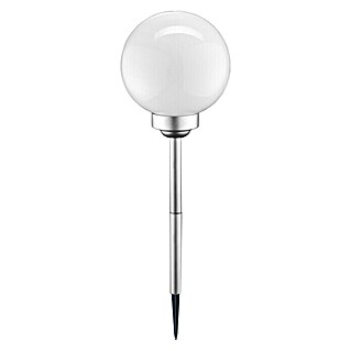 BAUHAUS Solarna kuglasta svjetiljka (Šiljak za zabijanje u zemlju, Promjer: 20 cm, Visina: 523 mm, LED, 8 h)