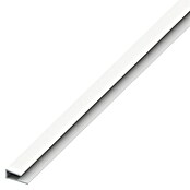 Kantoflex Einfassprofil (L x B x H: 1.000 x 15 x 4 mm, Stärke: 1 mm, Hart-PVC, Weiß)