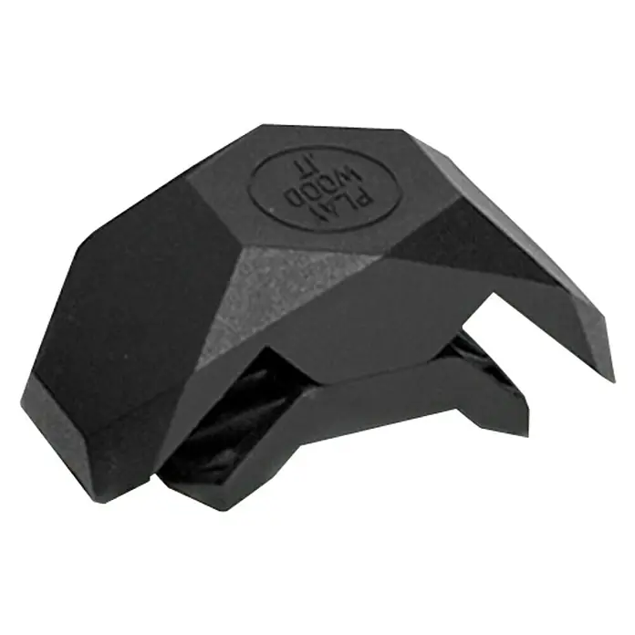 Playwood Sistema de unión - Ángulo: 90 °, Negro profundo, 4 ud. - Conector PlayWood negro, un accesorio para conectar fácilmente paneles de madera. Ideal para proyectos de bricolaje y construcción de muebles.