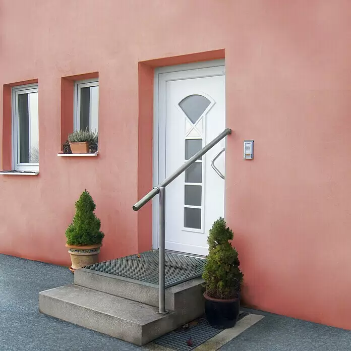 Treba Frewa Geländer-Set GE1 - Oberbodenmontage, Edelstahl V2A, Länge: 150 cm - Stimmungsaufnahme