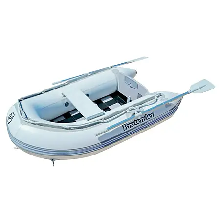 Protender  Lancha neumática con motor Hidea de 2,5 HP