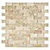 Mosaikfliese Brick Splitflace Noce X3D 44248 
