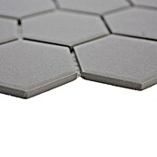 Mosaikfliese Hexagon Uni CU HX137 (32,5 x 28,1 cm, Dunkelbeige, Matt)