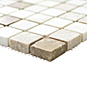 Mozaïektegel Quadrat Mix XNT 46266 (30,5 x 30,5 cm, Beige/Bruin, Mat)