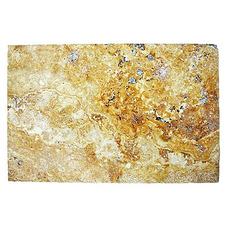 Antikmarmor Travertin Gold (61 x 40,6 cm, Gold, Matt)