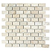 Mosaikfliese Brick Chiaro XNT 46234 (30,5 x 30,5 cm, Beige, Matt)