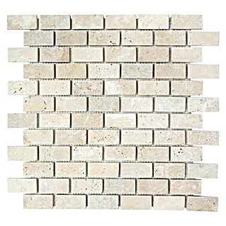 Mozaïektegel Brick Chiaro XNT 46234 (30,5 x 30,5 cm, Beige, Mat)