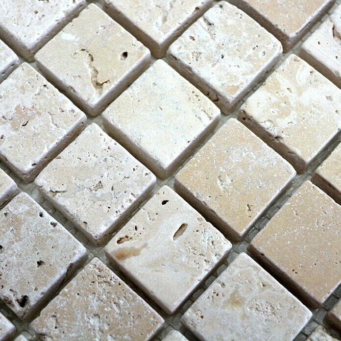 Mozaïektegel Quadrat Chiaro XNT 46023 (30,5 x 30,5 cm, Beige, Mat)